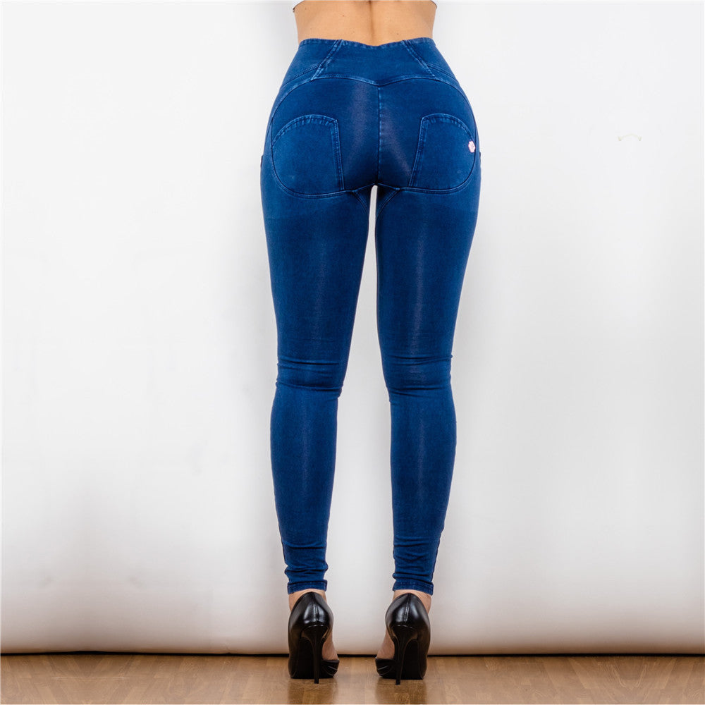 Blue Colour Tibagi Shascullfites Hips Don't Lie High-Waisted Jeans 