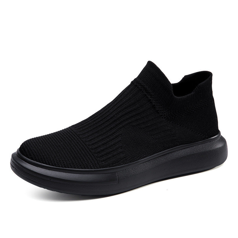 Black Colour Breathable mesh upper Shoes Casual outings, shopping, walking, and everyday activities | Tibagi 