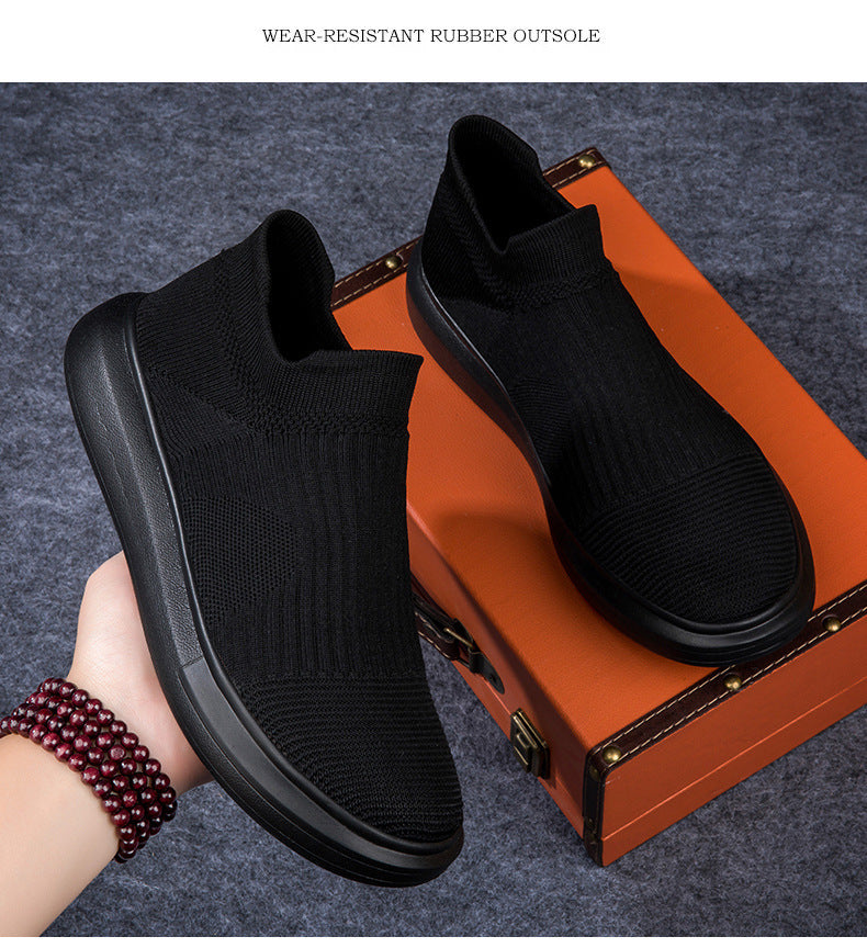 Black Colour Breathable mesh upper Shoes Casual outings, shopping, walking, and everyday activities | Tibagi 